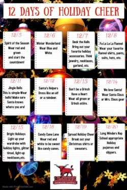 12 days of holiday cheer
